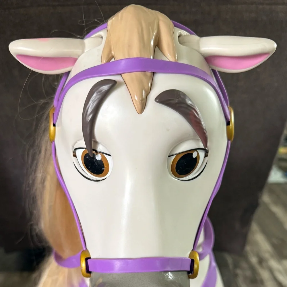Disney Princess Playdate Maximus Horse Ride On My Size Pony 32